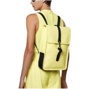 Rains Mini Backpack Color Straw NWT Unisex